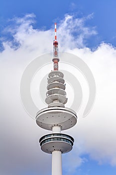 Heinrich Hertz tower Ã¢â¬â television Hamburg photo